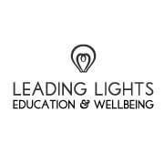 Leading Lights education & wellbeing, vecotr, logo
